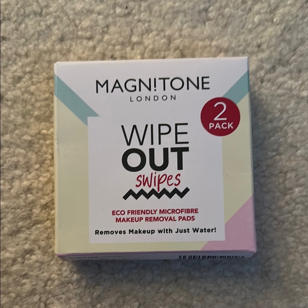 Magnitone London Makeup Removal Pads 2 Pack-NEW